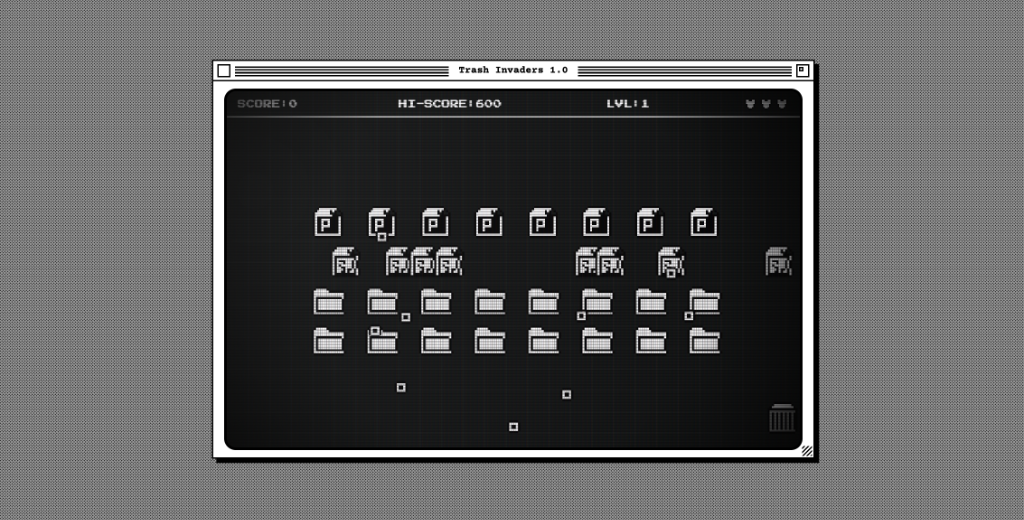 Trash Invaders Game
